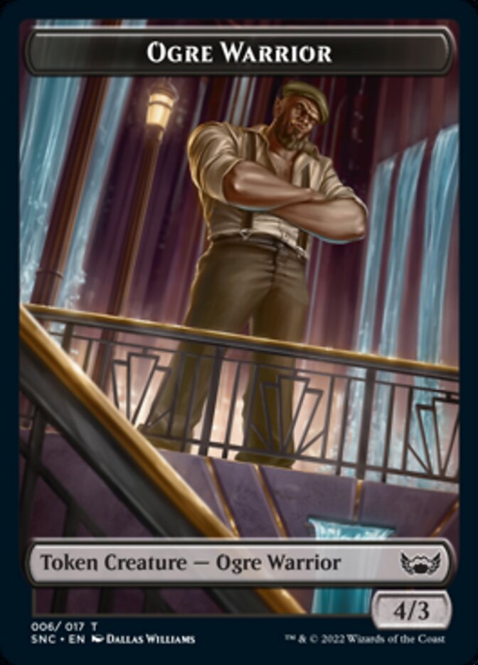 Ogre Warrior // Citizen Double-sided Token [Streets of New Capenna Tokens] | Gam3 Escape