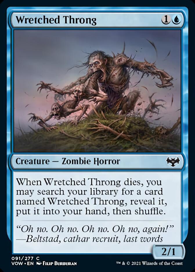 Wretched Throng [Innistrad: Crimson Vow] | Gam3 Escape