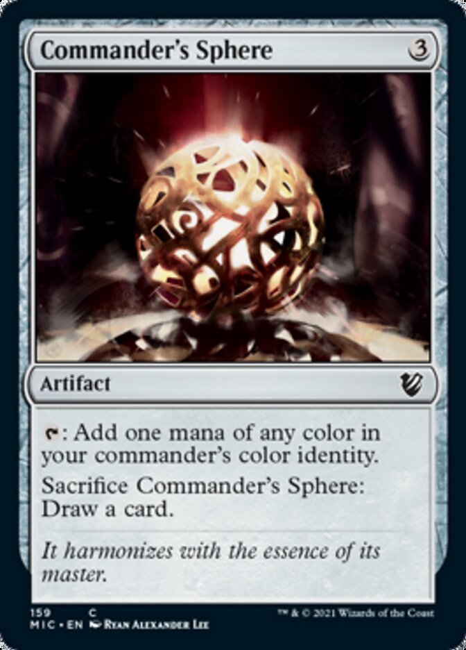 Commander's Sphere [Innistrad: Midnight Hunt Commander] | Gam3 Escape