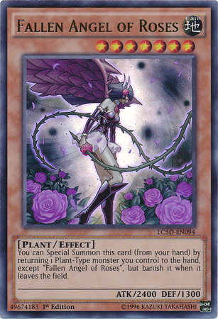 Fallen Angel of Roses [LC5D-EN094] Ultra Rare | Gam3 Escape