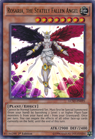 Rosaria, the Stately Fallen Angel [LC5D-EN095] Ultra Rare | Gam3 Escape