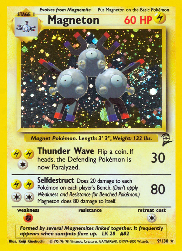 Magneton (9/130) [Base Set 2] | Gam3 Escape