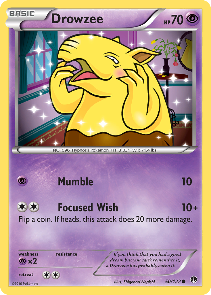 Drowzee (50/122) [XY: BREAKpoint] | Gam3 Escape