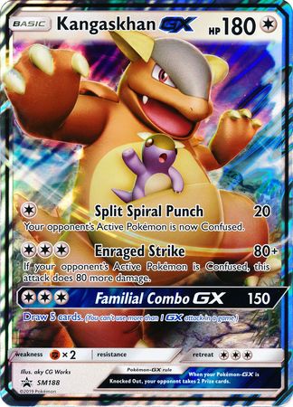 Kangaskhan GX (SM188) (Jumbo Card) [Sun & Moon: Black Star Promos] | Gam3 Escape