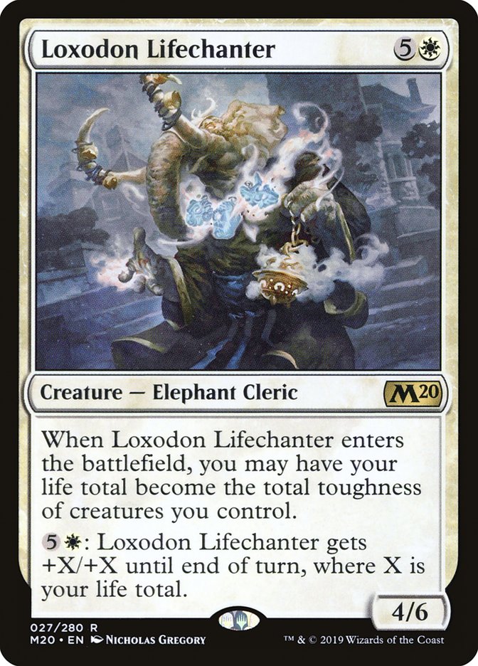 Loxodon Lifechanter [Core Set 2020] | Gam3 Escape