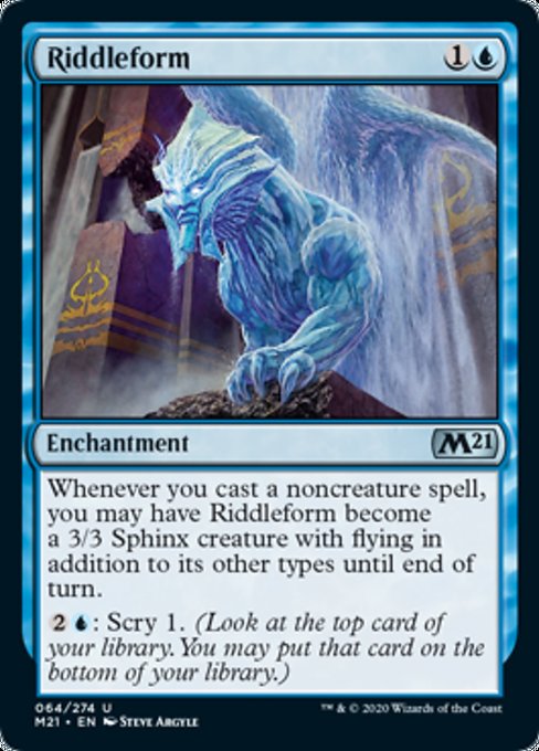 Riddleform [Core Set 2021] | Gam3 Escape