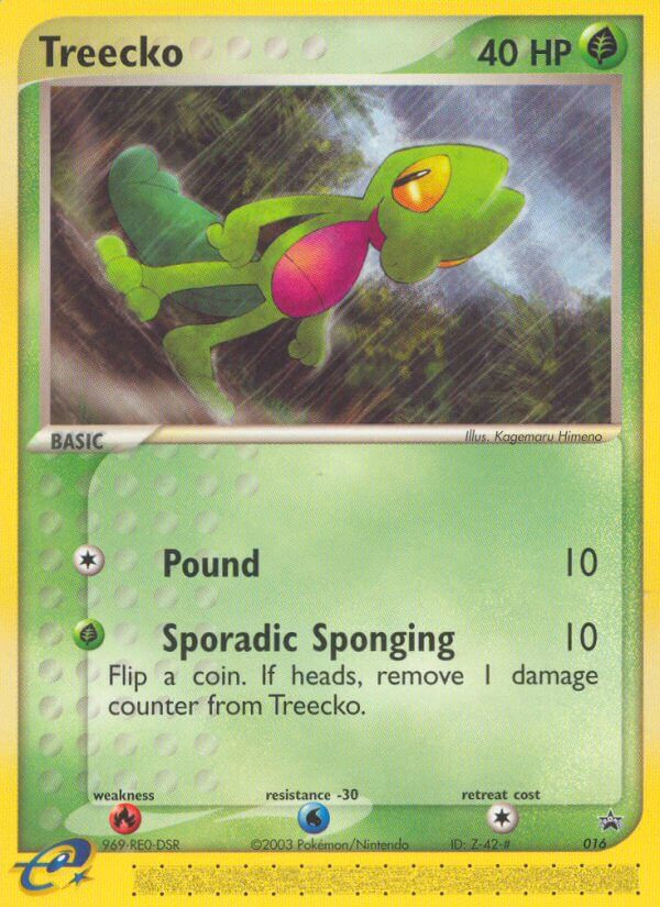 Treecko (016) [Nintendo: Black Star Promos] | Gam3 Escape