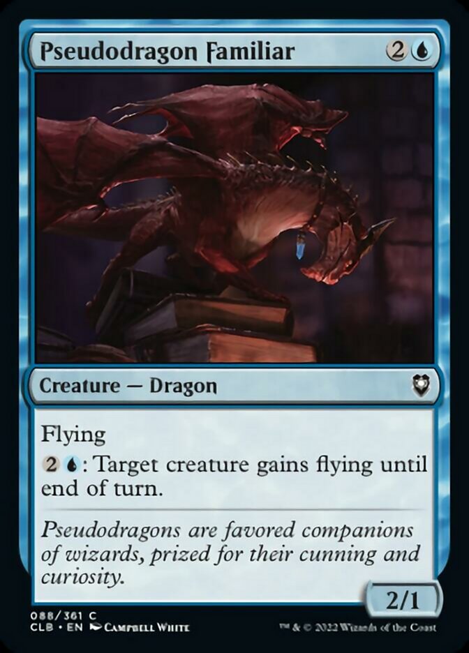 Pseudodragon Familiar [Commander Legends: Battle for Baldur's Gate] | Gam3 Escape
