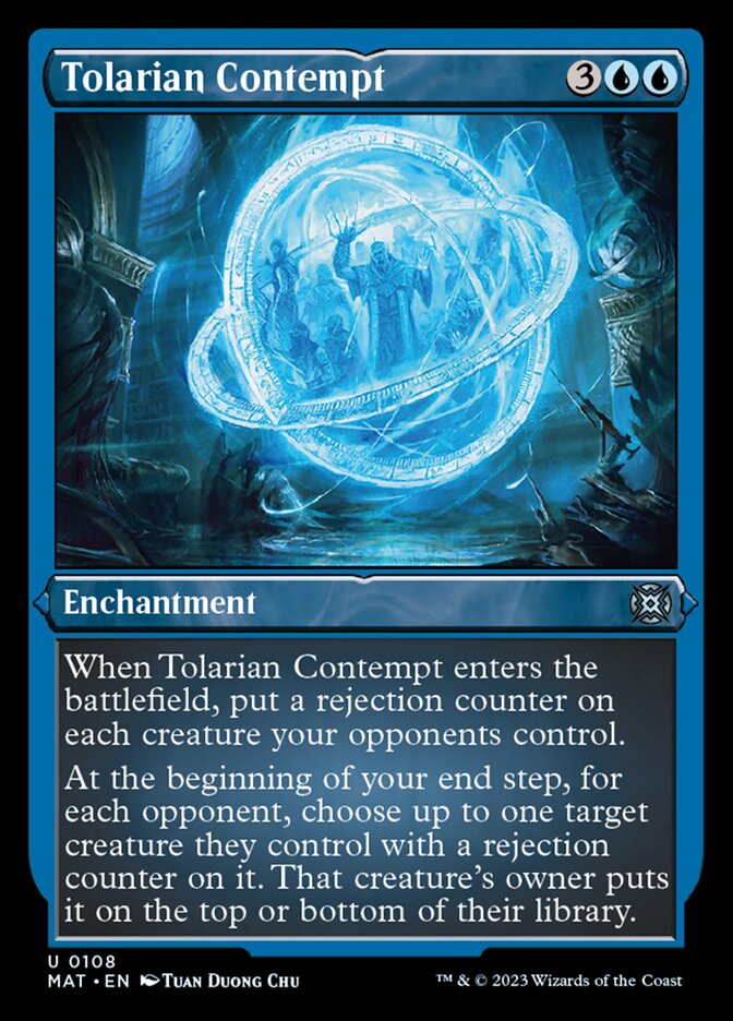 Tolarian Contempt (Foil Etched) [March of the Machine: The Aftermath] | Gam3 Escape