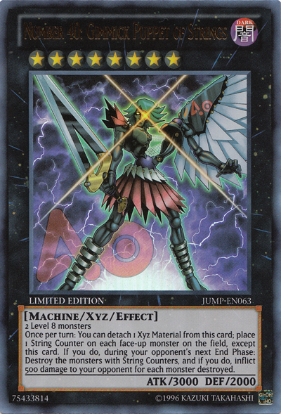 Number 40: Gimmick Puppet of Strings [JUMP-EN063] Ultra Rare | Gam3 Escape