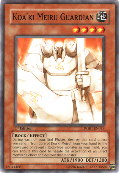 Koa'ki Meiru Guardian [RGBT-EN023] Common | Gam3 Escape
