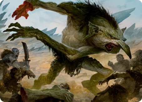 Troll Art Card [Dungeons & Dragons: Adventures in the Forgotten Realms Art Series] | Gam3 Escape