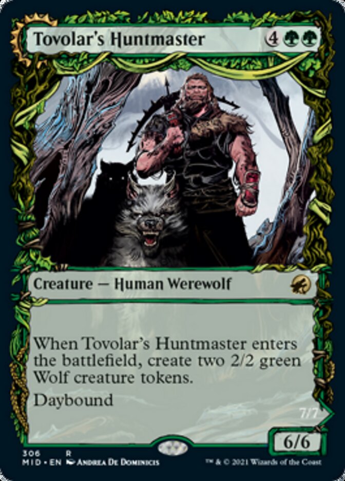 Tovolar's Huntmaster // Tovolar's Packleader (Showcase Equinox) [Innistrad: Midnight Hunt] | Gam3 Escape