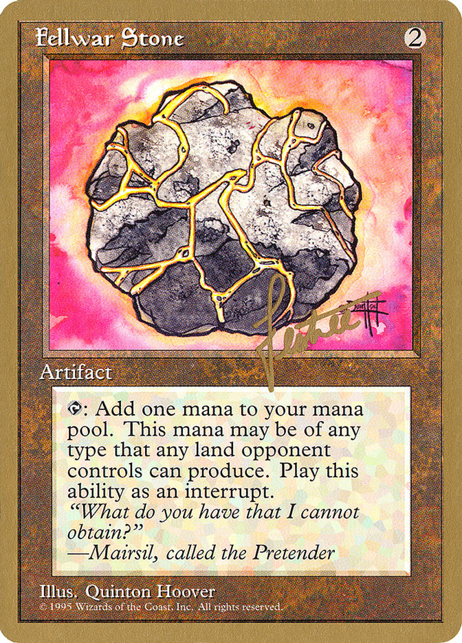 Fellwar Stone (Bertrand Lestree) [Pro Tour Collector Set] | Gam3 Escape