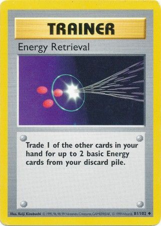 Energy Retrieval (81/102) [Base Set Shadowless Unlimited] | Gam3 Escape