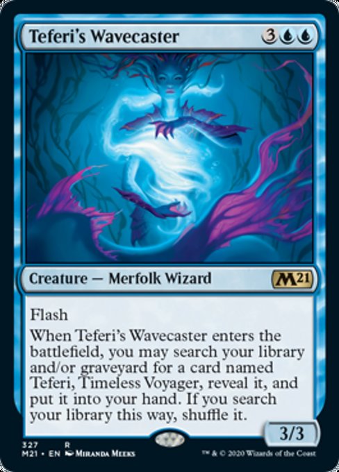 Teferi's Wavecaster [Core Set 2021] | Gam3 Escape