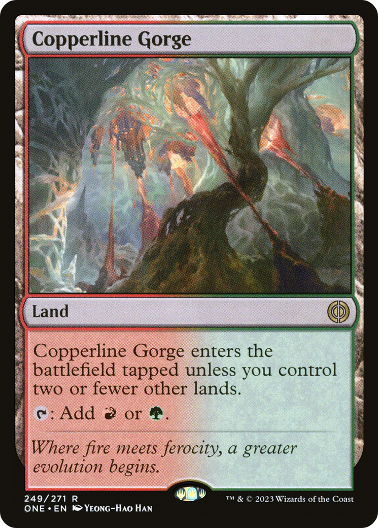 Copperline Gorge [Phyrexia: All Will Be One] | Gam3 Escape