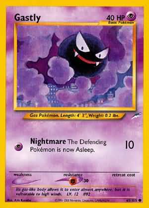 Gastly (65/105) [Neo Destiny Unlimited] | Gam3 Escape