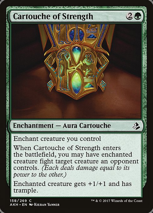 Cartouche of Strength [Amonkhet] | Gam3 Escape