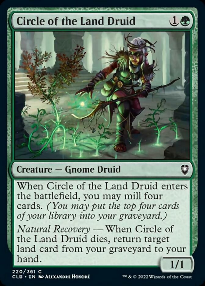 Circle of the Land Druid [Commander Legends: Battle for Baldur's Gate] | Gam3 Escape