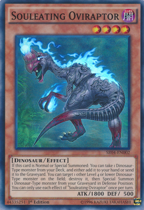 Souleating Oviraptor [SR04-EN002] Super Rare | Gam3 Escape