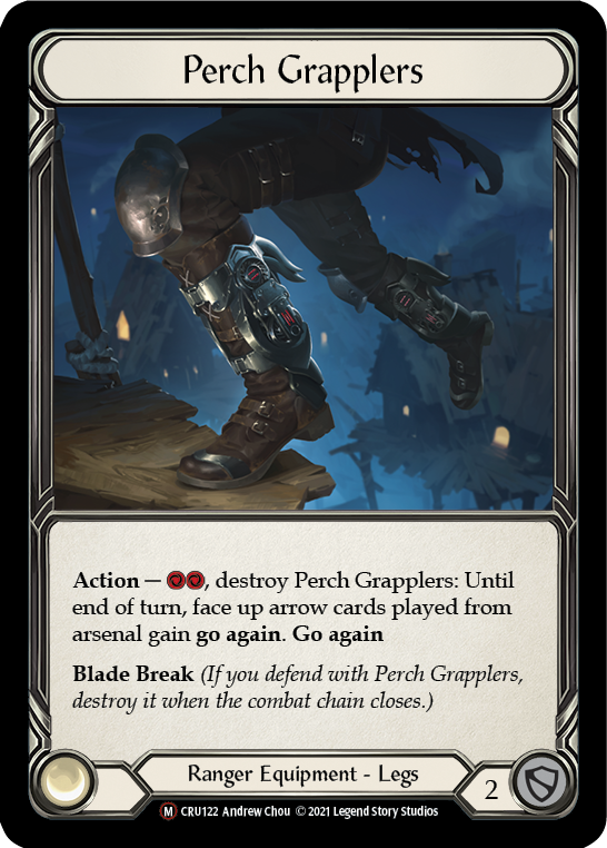 Perch Grapplers (Rainbow Foil) [CRU122-RF] Unlimited Rainbow Foil | Gam3 Escape