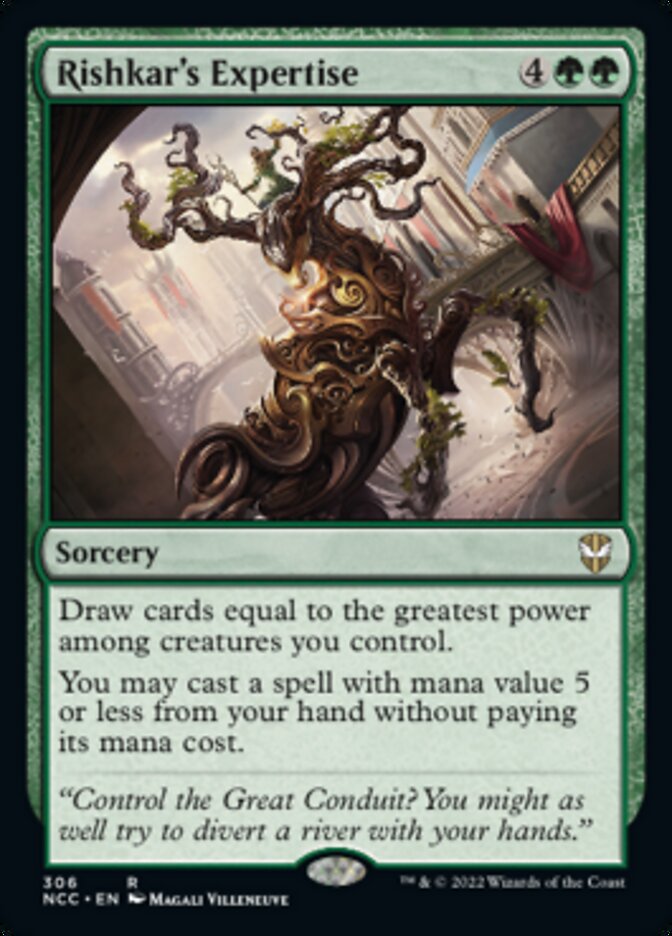 Rishkar's Expertise [Streets of New Capenna Commander] | Gam3 Escape