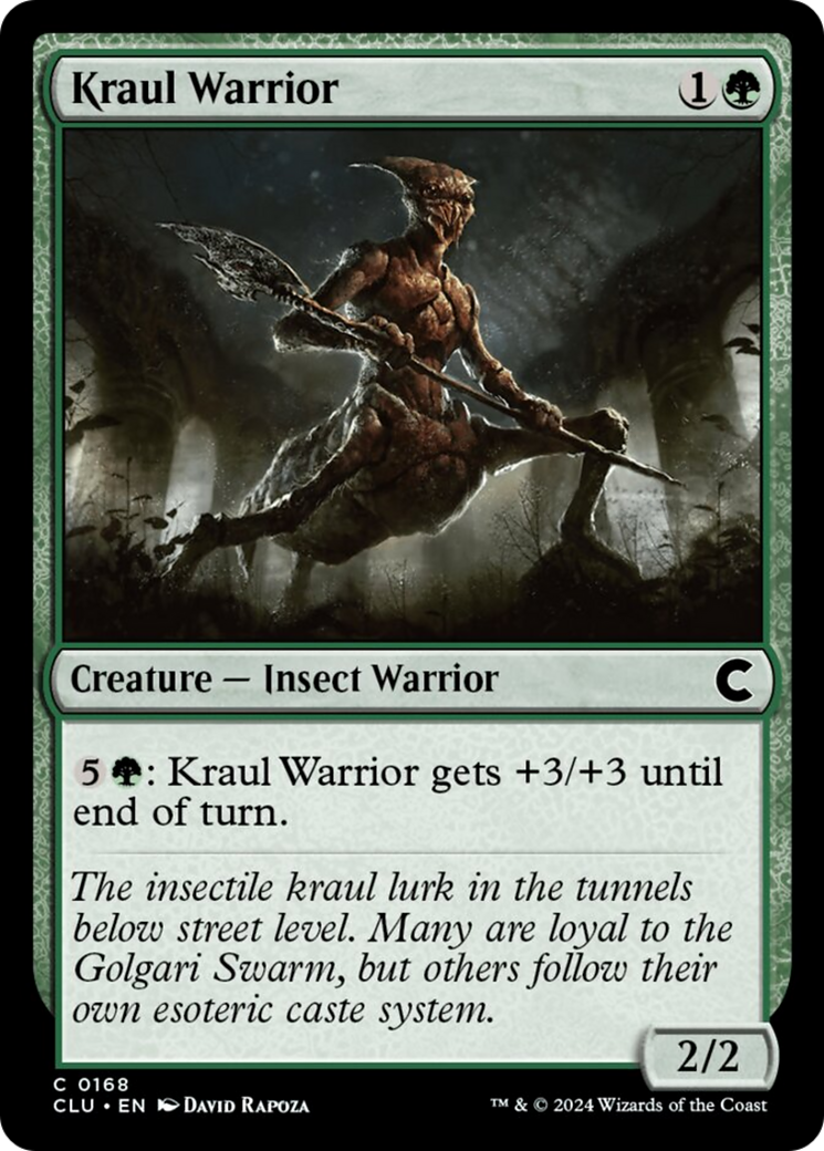 Kraul Warrior [Ravnica: Clue Edition] | Gam3 Escape