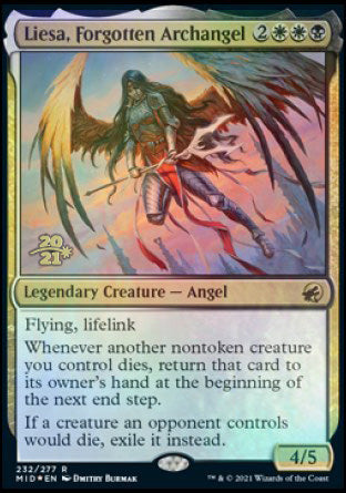 Liesa, Forgotten Archangel [Innistrad: Midnight Hunt Prerelease Promos] | Gam3 Escape
