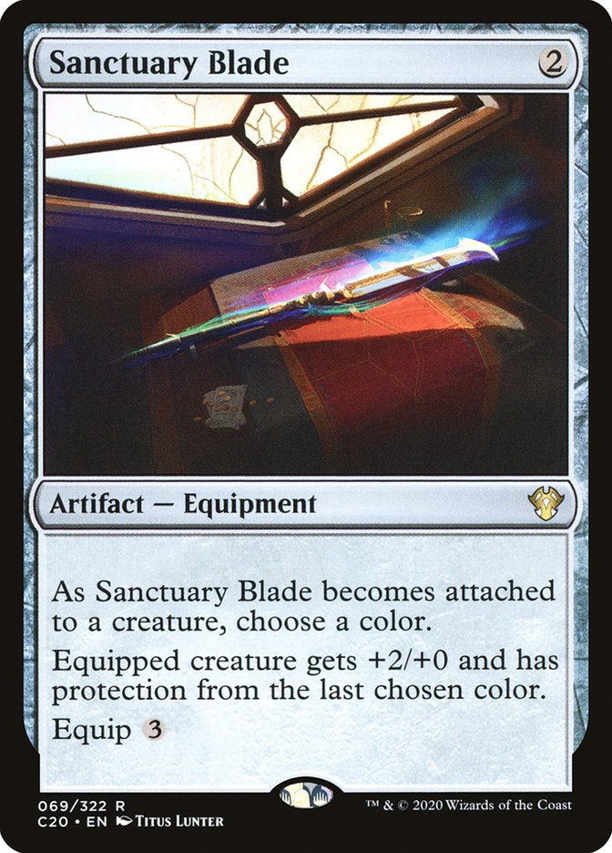 Sanctuary Blade [Commander 2020] | Gam3 Escape