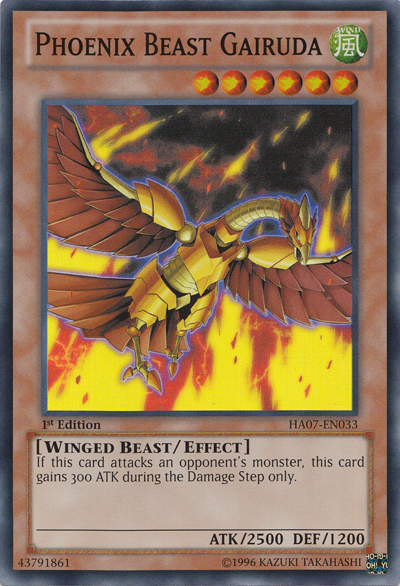 Phoenix Beast Gairuda [HA07-EN033] Super Rare | Gam3 Escape