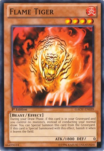 Flame Tiger [GAOV-EN039] Common | Gam3 Escape