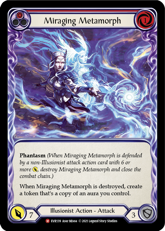 Miraging Metamorph [EVR139] (Everfest)  1st Edition Rainbow Foil | Gam3 Escape