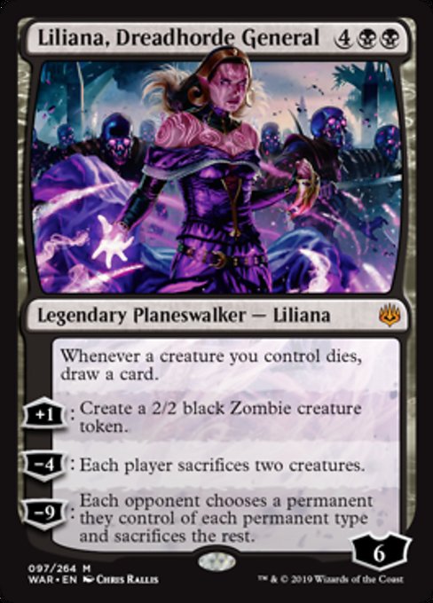 Liliana, Dreadhorde General [War of the Spark] | Gam3 Escape