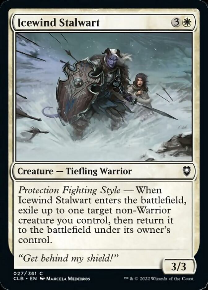 Icewind Stalwart [Commander Legends: Battle for Baldur's Gate] | Gam3 Escape