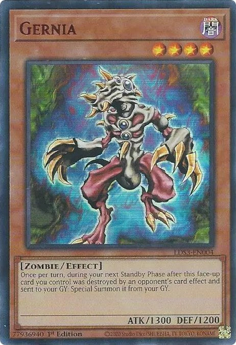 Gernia (Red) [LDS3-EN004] Ultra Rare | Gam3 Escape