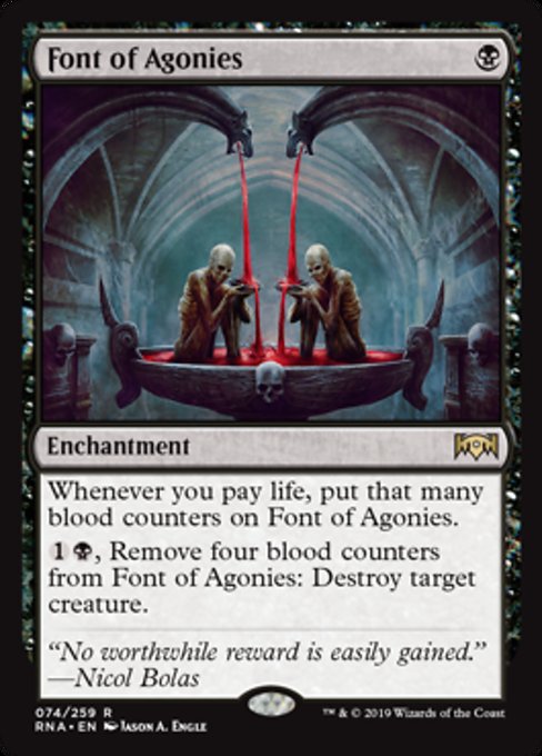 Font of Agonies [Ravnica Allegiance] | Gam3 Escape