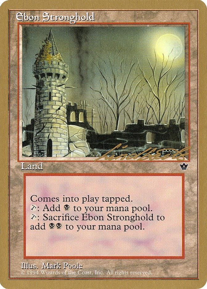 Ebon Stronghold (Leon Lindback) [Pro Tour Collector Set] | Gam3 Escape