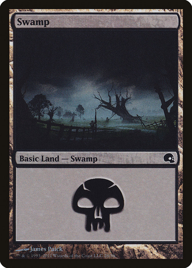 Swamp (28) [Premium Deck Series: Graveborn] | Gam3 Escape