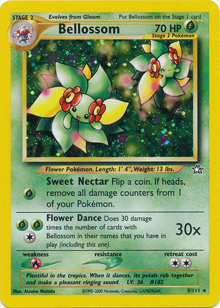 Bellossom (3/111) [Neo Genesis Unlimited] | Gam3 Escape