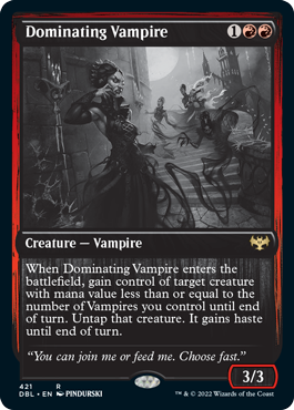 Dominating Vampire [Innistrad: Double Feature] | Gam3 Escape