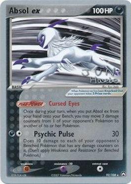 Absol ex (92/108) (Flyvees - Jun Hasebe) [World Championships 2007] | Gam3 Escape