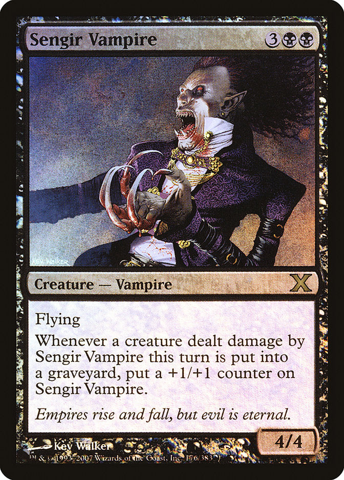 Sengir Vampire (Premium Foil) [Tenth Edition] | Gam3 Escape