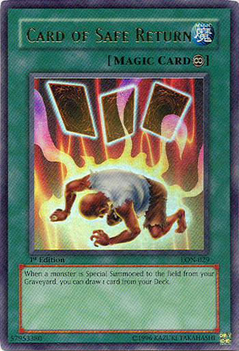 Card of Safe Return [LON-029] Ultra Rare | Gam3 Escape