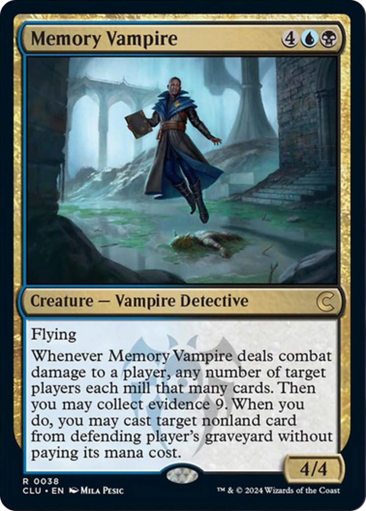 Memory Vampire [Ravnica: Clue Edition] | Gam3 Escape