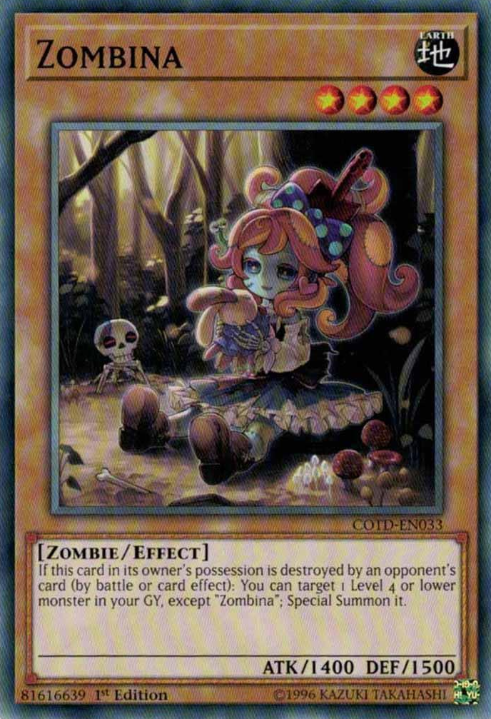 Zombina [COTD-EN033] Common | Gam3 Escape