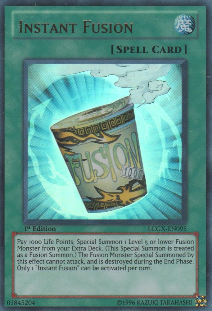 Instant Fusion [LCGX-EN095] Ultra Rare | Gam3 Escape