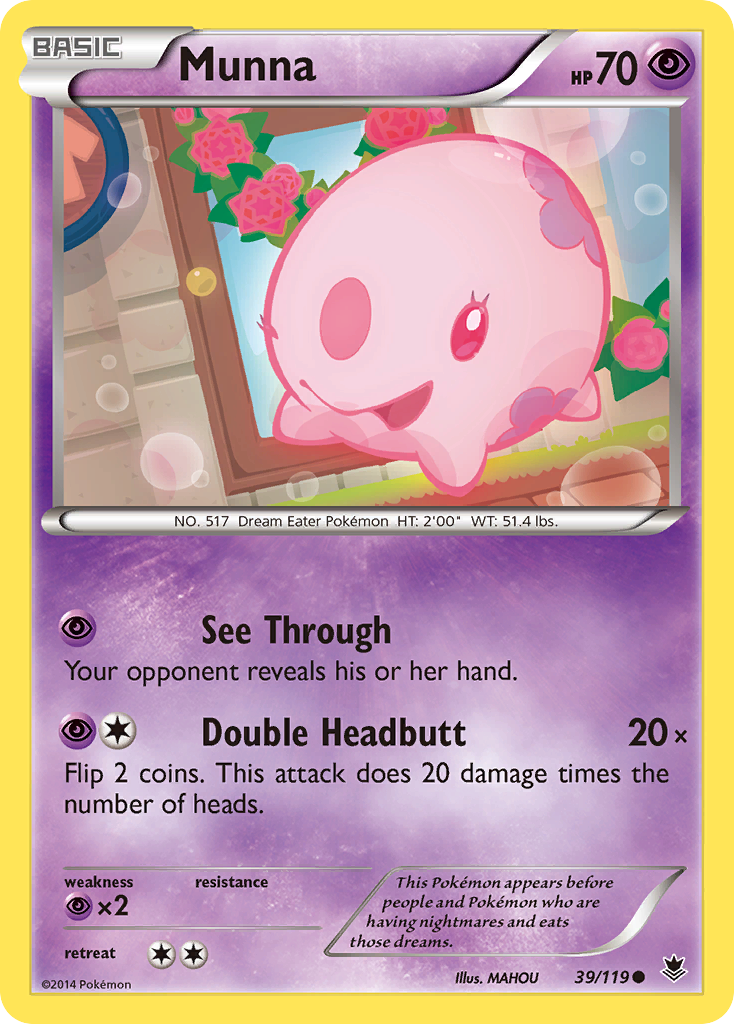 Munna (39/119) [XY: Phantom Forces] | Gam3 Escape