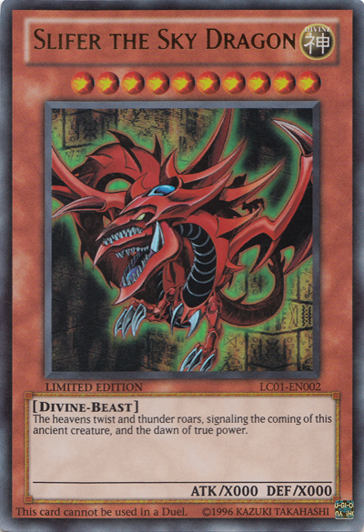 Slifer the Sky Dragon [LC01-EN002] Ultra Rare | Gam3 Escape