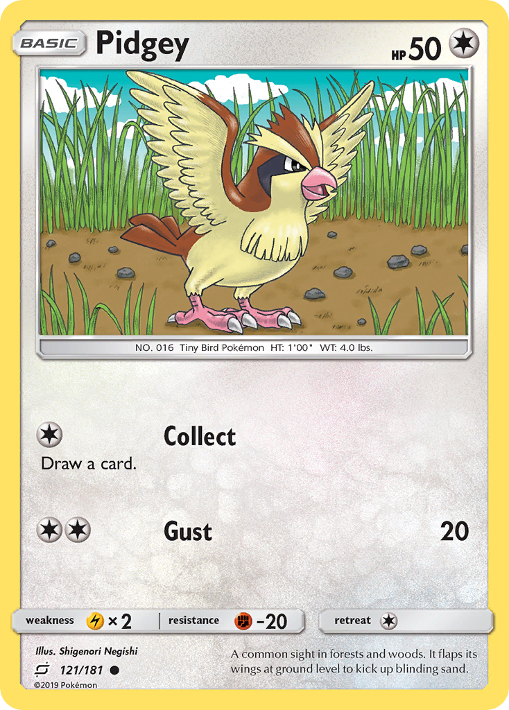 Pidgey (121/181) [Sun & Moon: Team Up] | Gam3 Escape